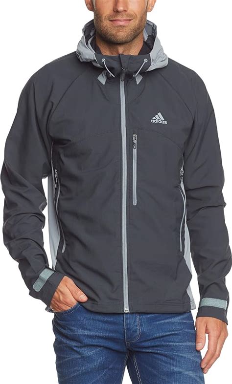 adidas herren softshelljacke mit kapuze wander trekking lightho|adidas Herren Softshelljacke mit Kapuze Wander Trecking .